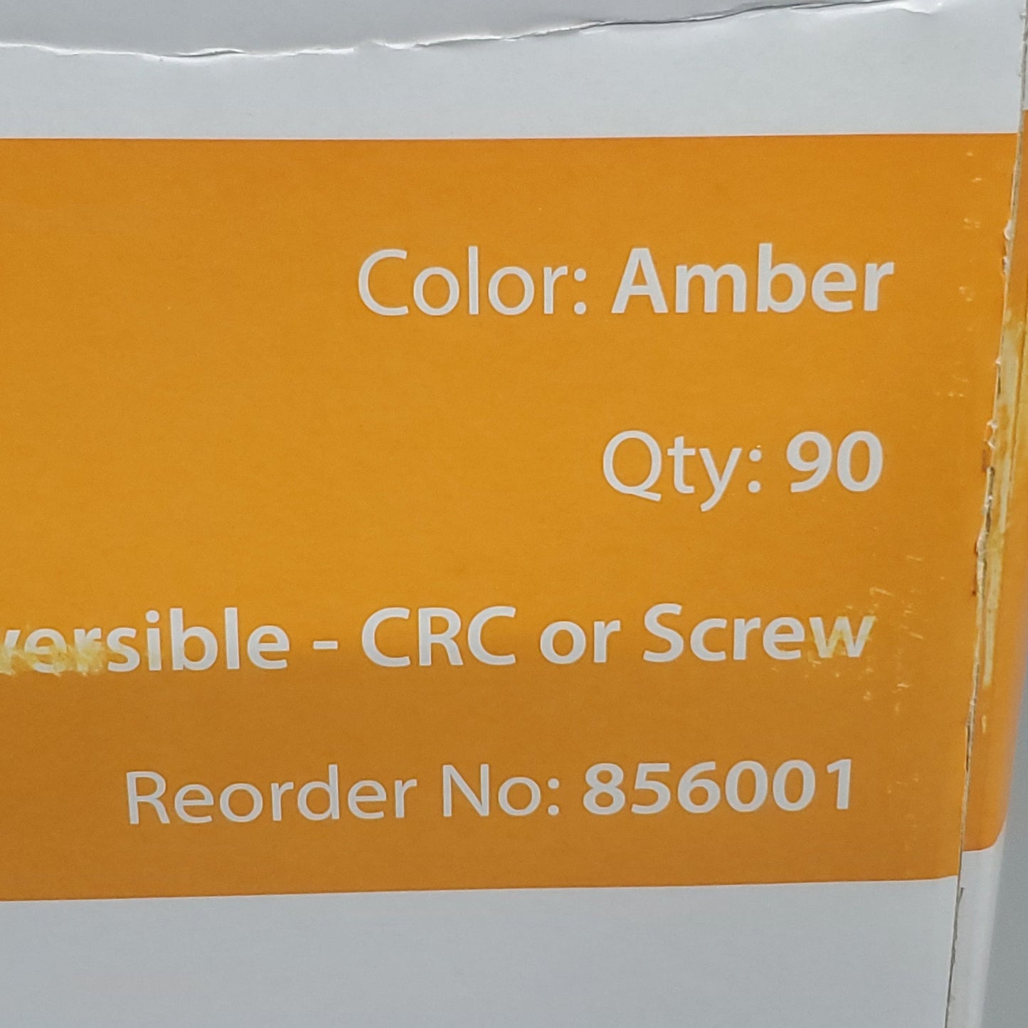 MHC Medical 60 Dram Pill / Specimen Bottles Vials & Reversible Caps 90 units Amber Vial / White Cap Model: 856001