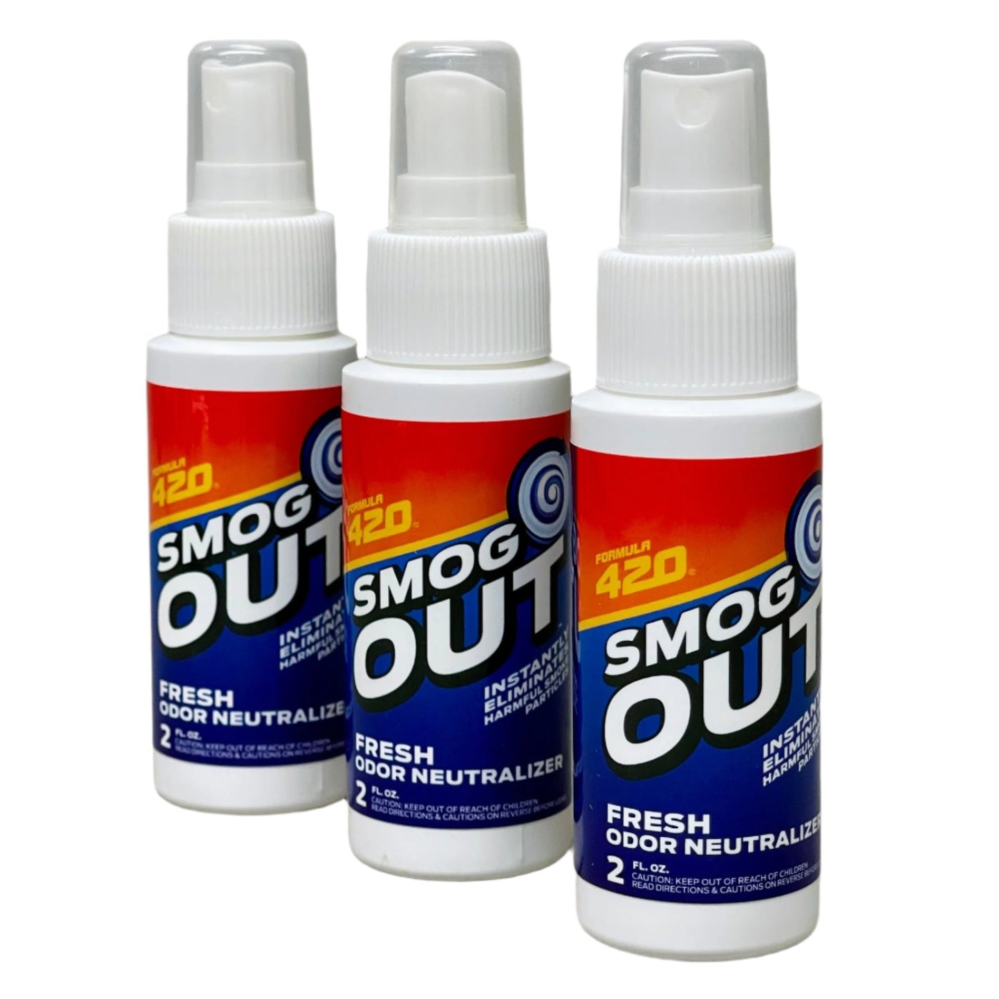 FORMULA 420  Smog-Out Odor Neutralizer 2 oz Spray Bottles
