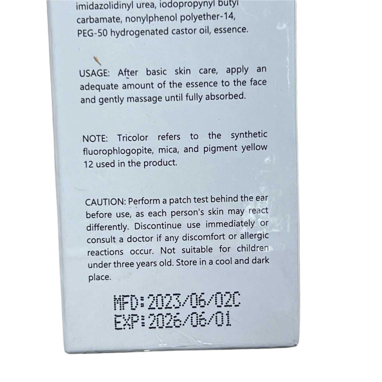 DI'MYOOR Caviar Frozen Age Tri-Color Hydrating Essence Moisturizer, Anti-Aging Cosmetics 40g
