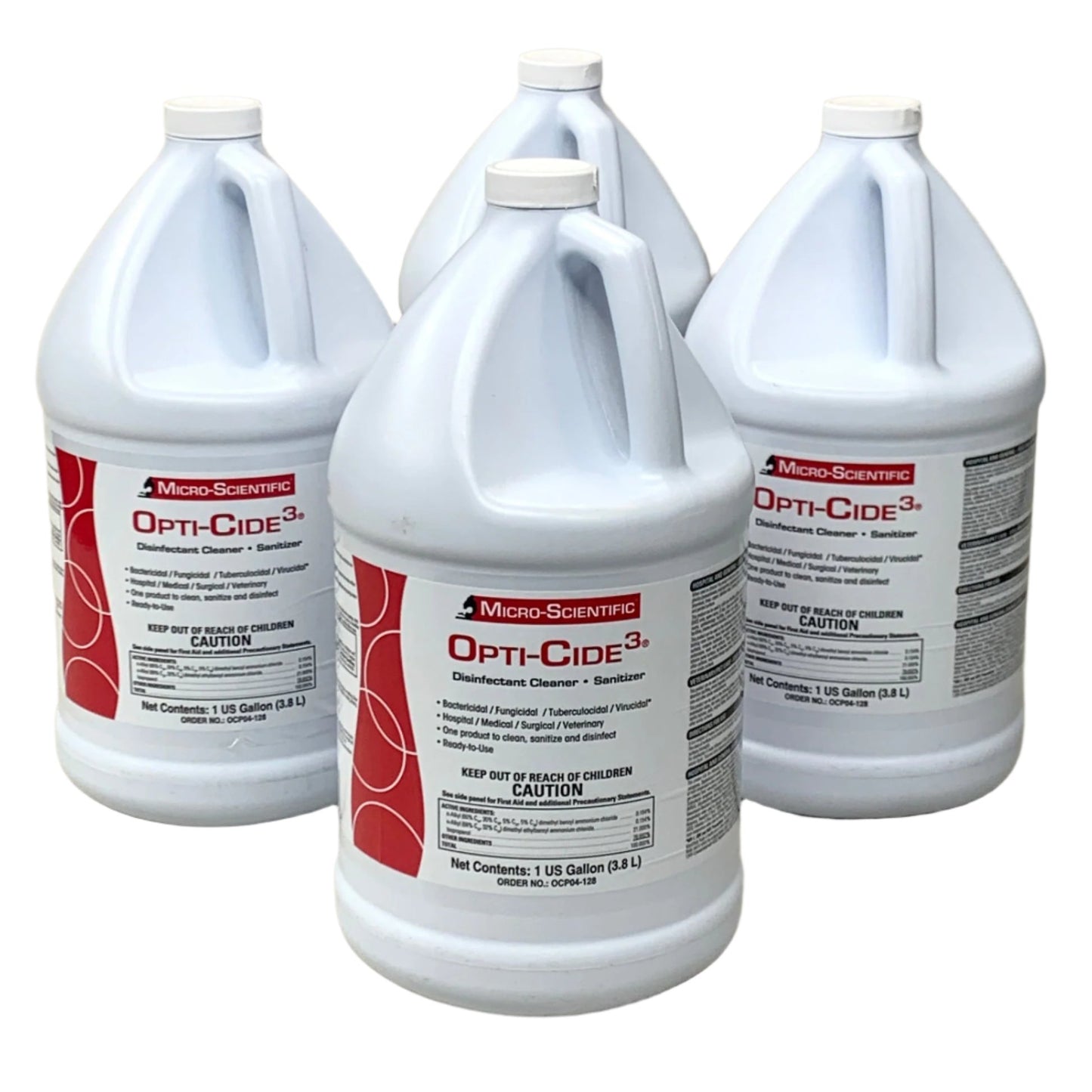 OPTI-CIDE3 Professional Grade Disinfectant Cleaner and Sanitizer 1 gal. # OCP04-128