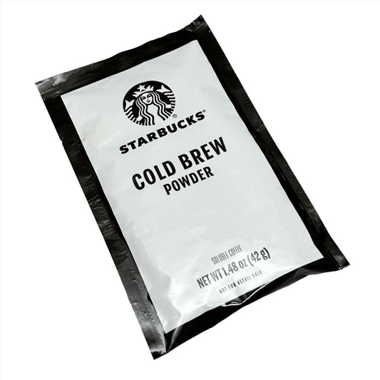 STARBUCKS Instant Cold Brew Powder Concentrate 1.48 Oz pouch