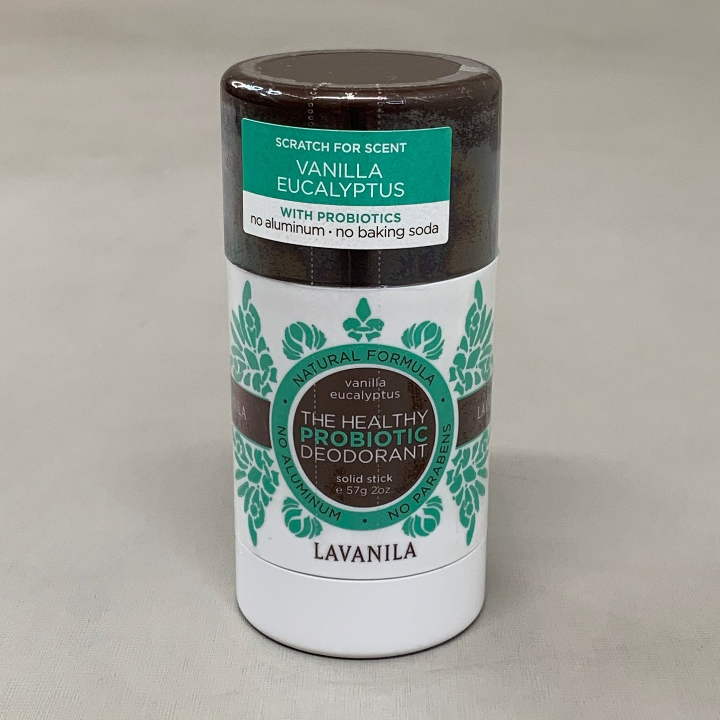 LAVANILA  The Healthy Deodorant Natural Vanilla Eucalyptus Solid Stick  Size: 2 oz