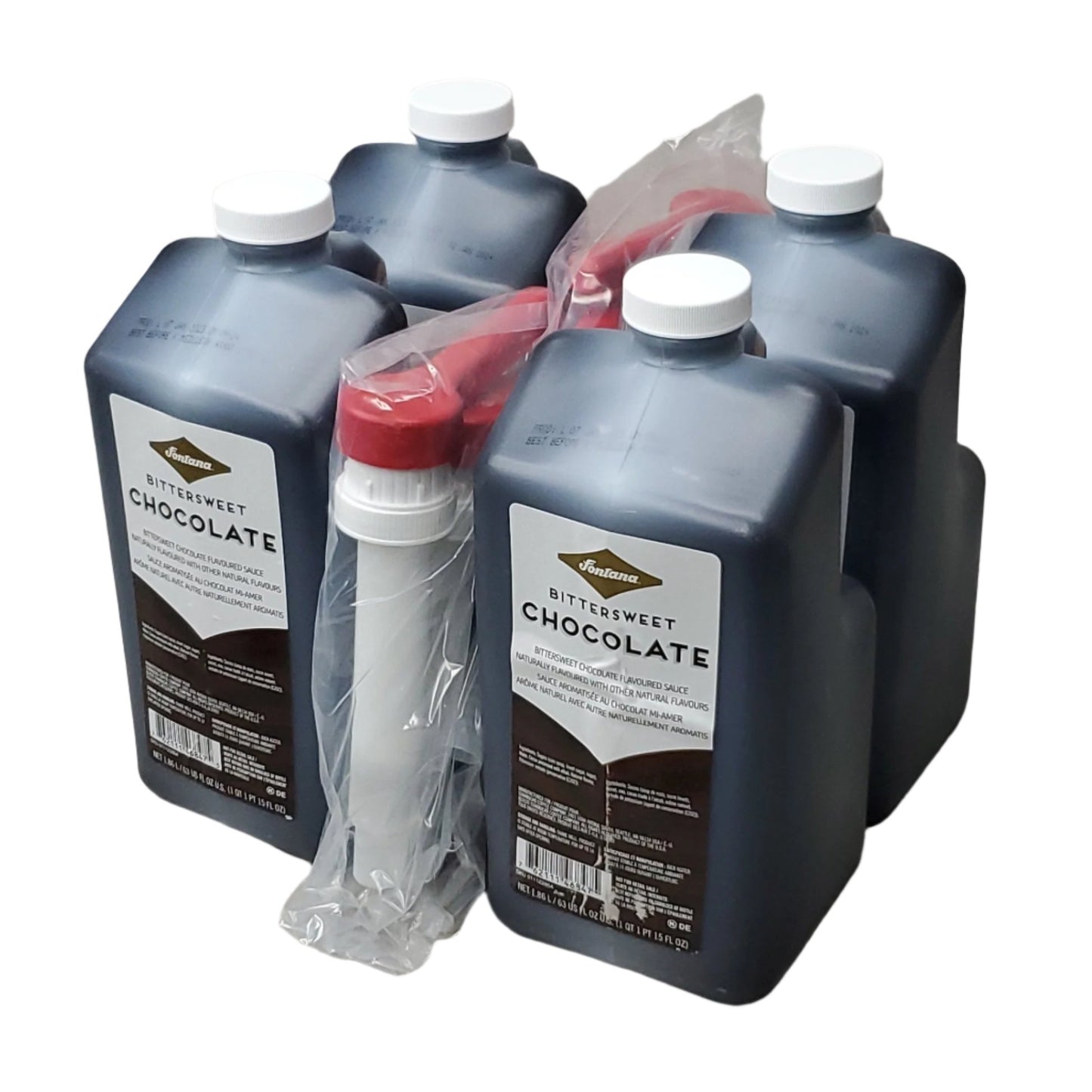 STARBUCKS Fontana Bittersweet Chocolate Flavored Sauce 1.86 L Best By: 04/25