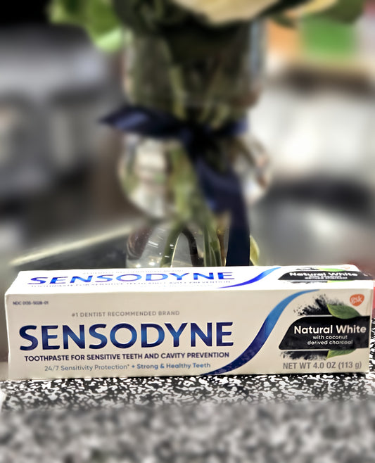 Sensodyne Natural White toothpaste 4oz