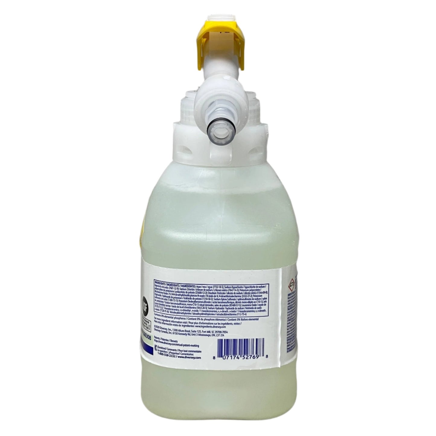 DIVERSEY Suma ElimineX D3.1 Foaming Drain & General Purpose Cleaner Chlorine 2x 1.5 L #94266308