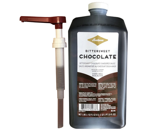 STARBUCKS Fontana Bittersweet Chocolate Flavored Sauce 1.86 L Best By: 04/25
