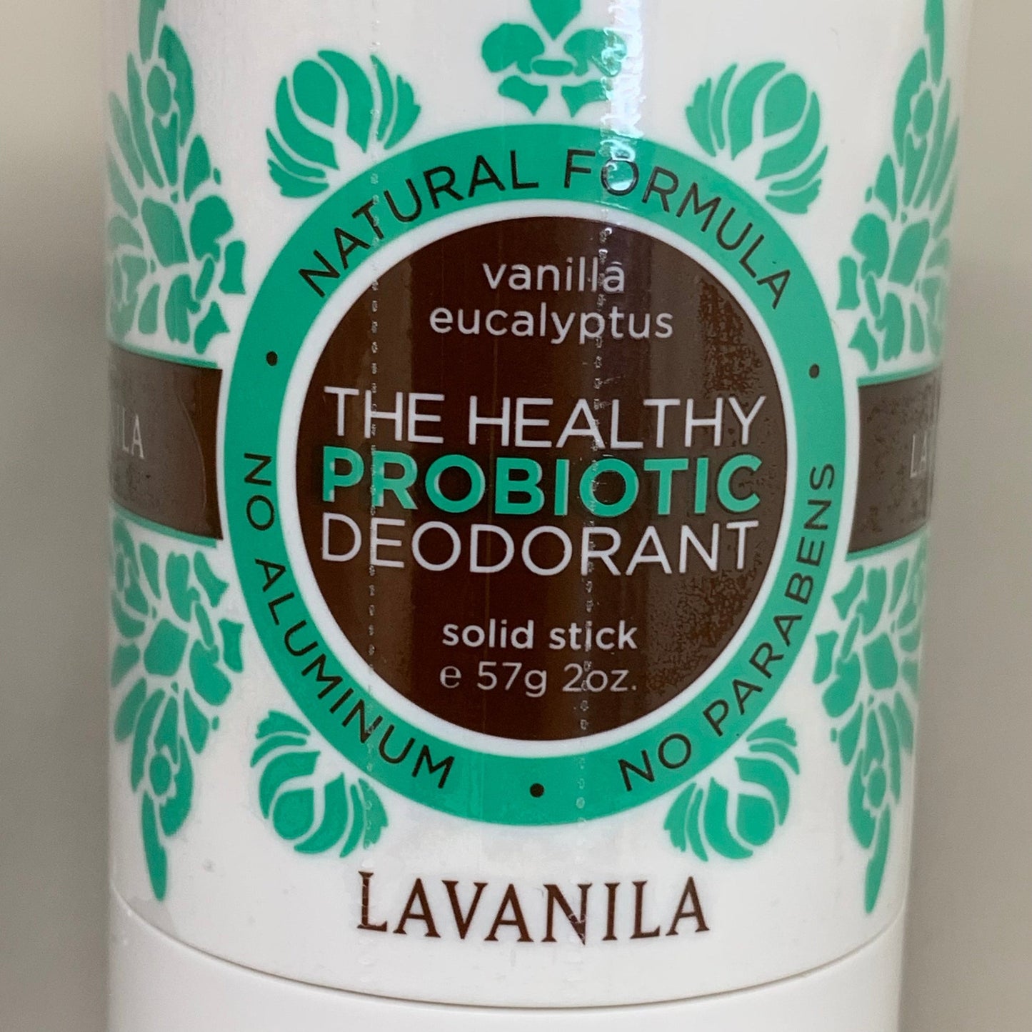 LAVANILA  The Healthy Deodorant Natural Vanilla Eucalyptus Solid Stick  Size: 2 oz