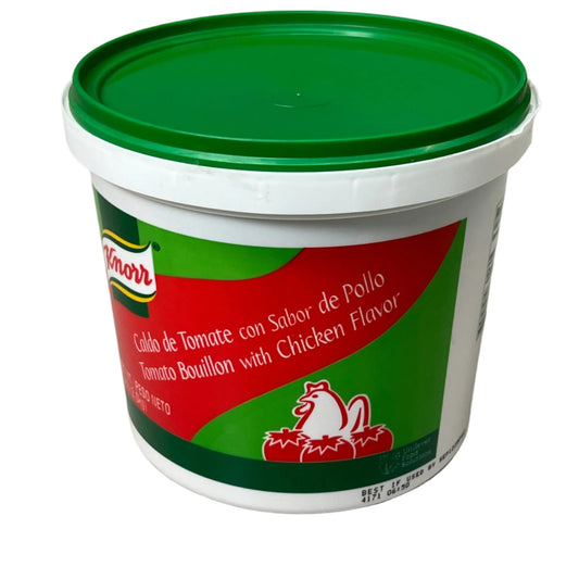 KNORR Tomato Bouillon with Chicken Flavor 4.4 Lbs BB 9/25