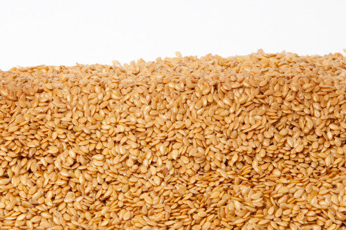 ORGANIC GOLDEN FLAXSEED  Certified Organic Flaxseed Bulk Grain - 54 lb (25 KG) Shelf Stable (as-is)
