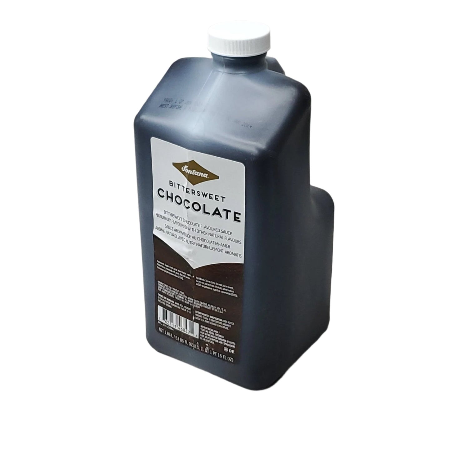 STARBUCKS Fontana Bittersweet Chocolate Flavored Sauce 1.86 L Best By: 04/25