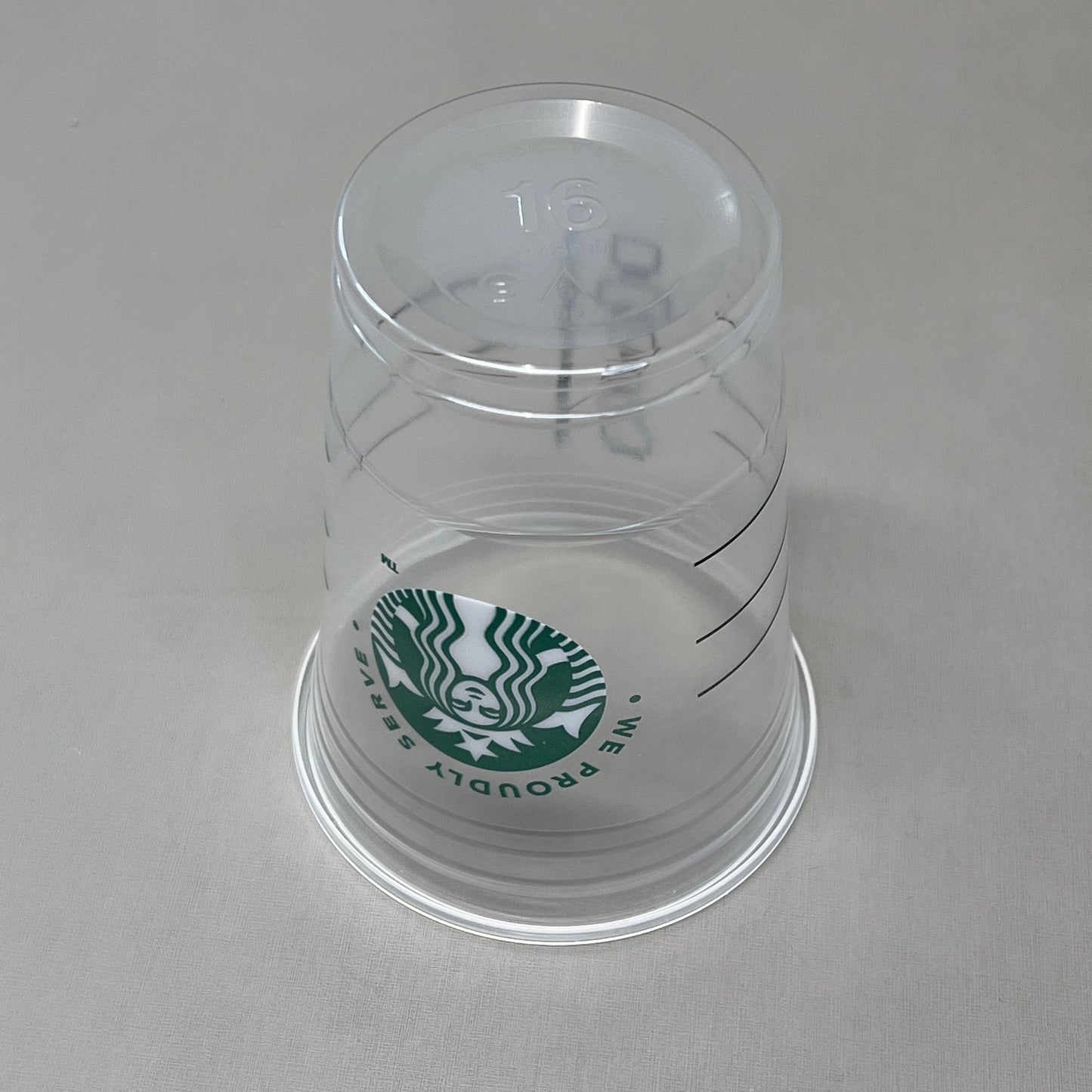 STARBUCKS 16 oz Grande COLD Cups Clear 1000 ct Model: 001237520 – Odd Lots  Market