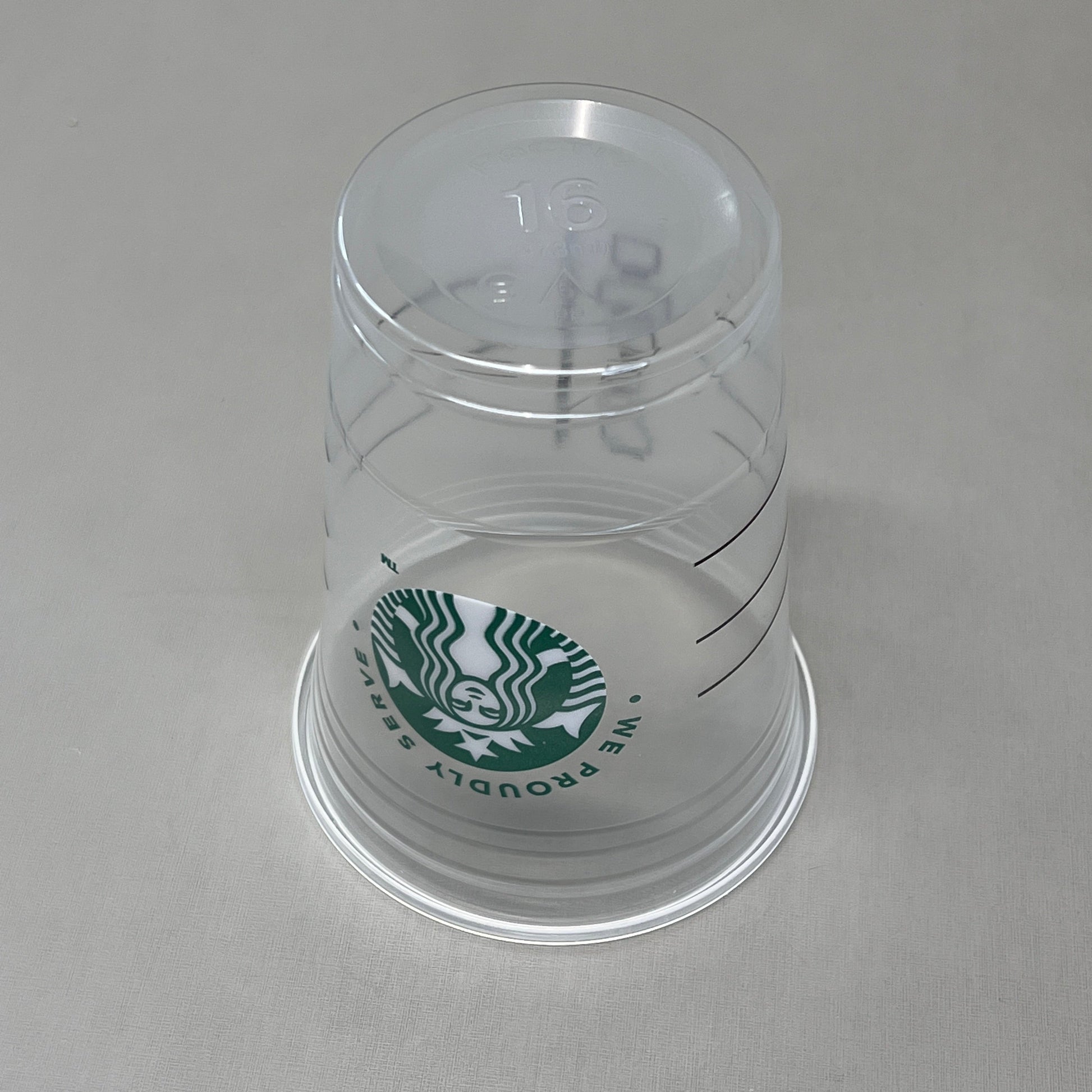 STARBUCKS 16 oz Grande COLD Cups Clear 1000 ct Model: 001237520 – Odd Lots  Market
