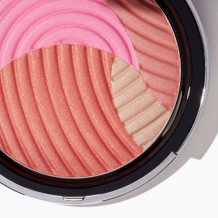 Maelle CHEEKY BLUSH - four (4x) ultra-soft and pigmented blush shades for an instant pop of color and natural flush in a fresh peachy-pink hue  Blush Powder Makeup Cosmetic
