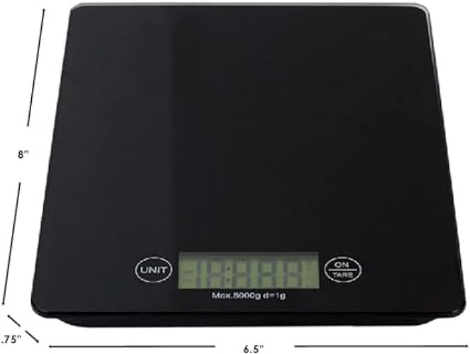 HABITAT Electronic Kitchen Scale - Professional Kitchen Tools - Chef, Kitchen and Baker Essentials