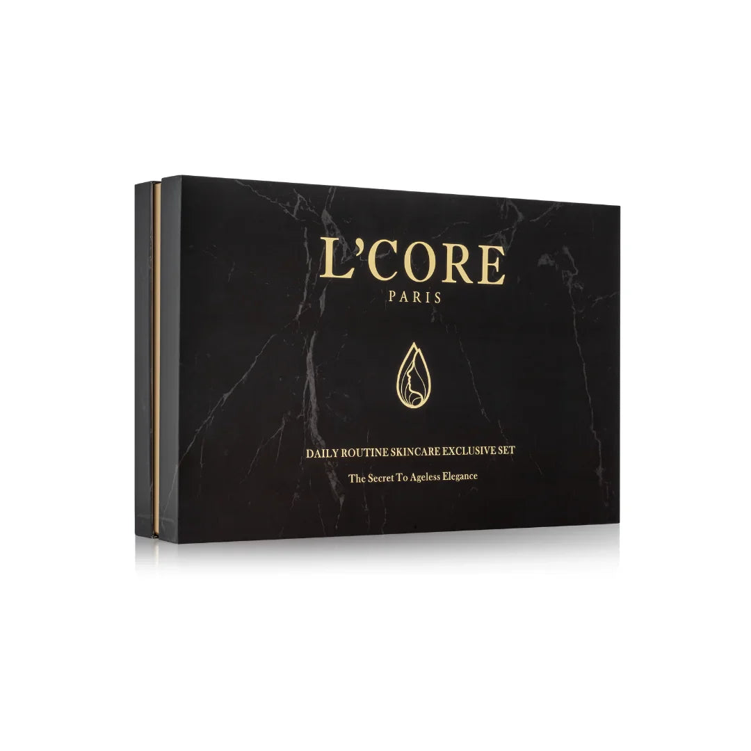 L'Core Paris Ageless Elegance Daily Routine Skincare - exclusive 12 pc. set
