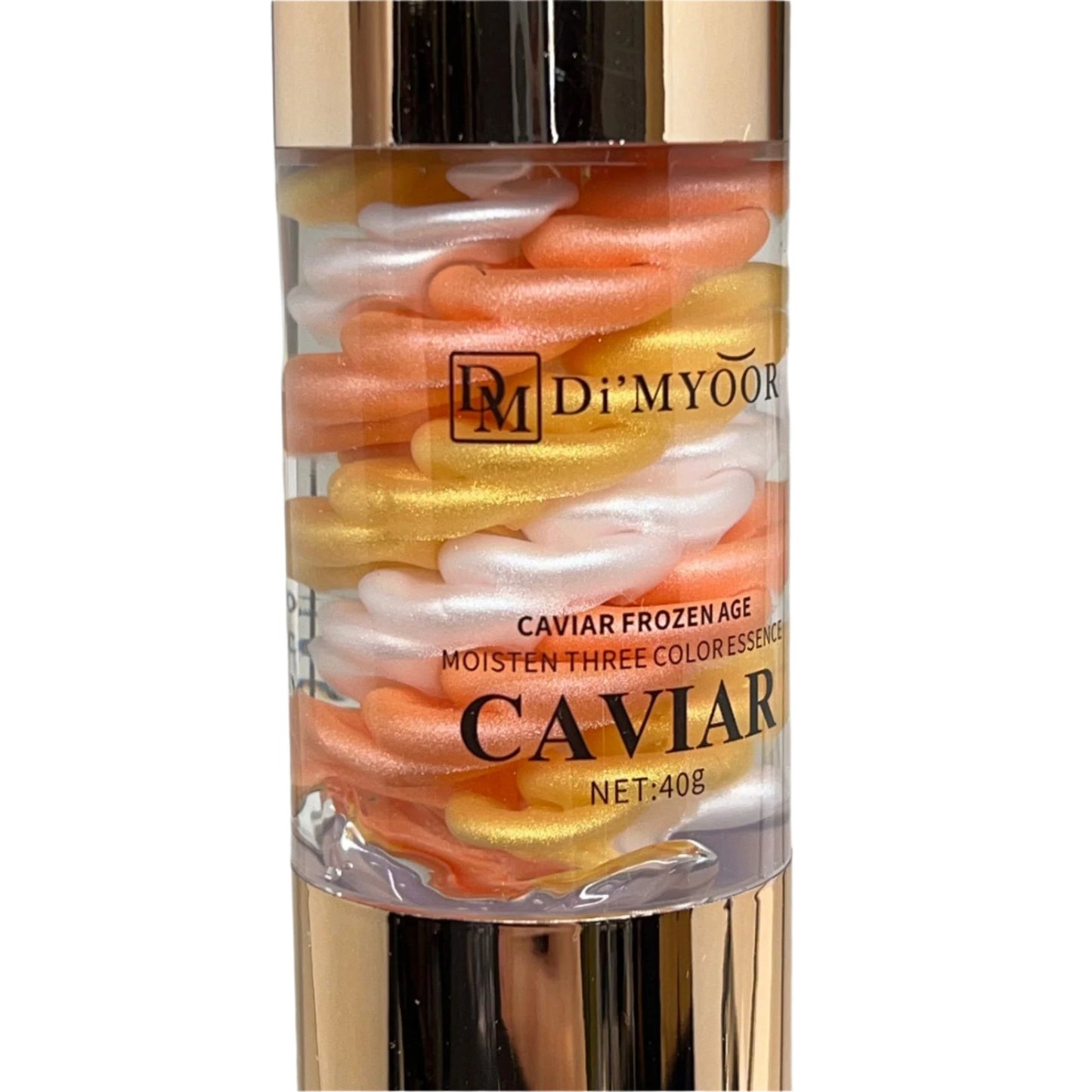 DI'MYOOR Caviar Frozen Age Tri-Color Hydrating Essence Moisturizer, Anti-Aging Cosmetics 40g