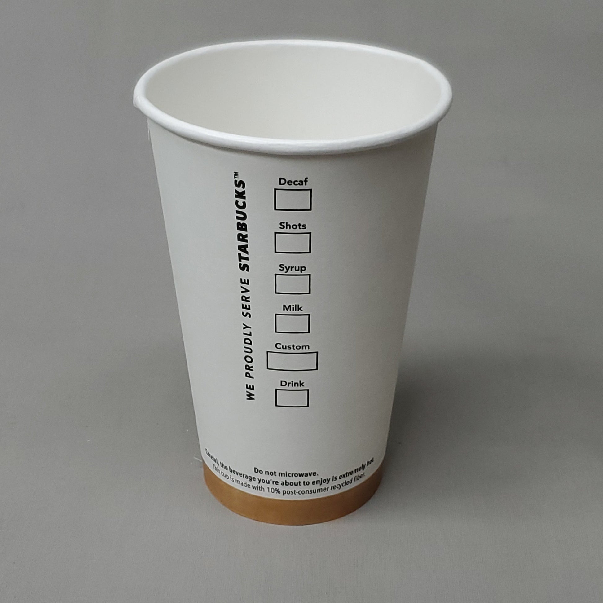 STARBUCKS 16 oz Grande HOT Cups White 1000 ct Model: 011098807 – Odd Lots  Market