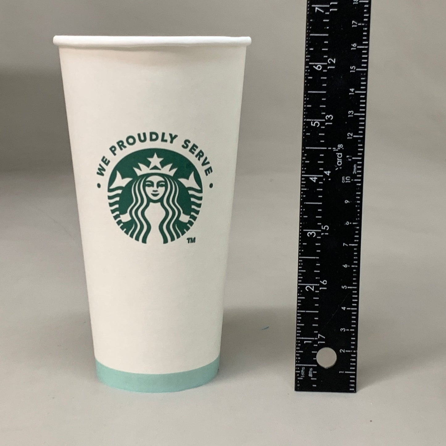 STARBUCKS 20 oz Venti HOT Cups White 600 ct Model: 011098808