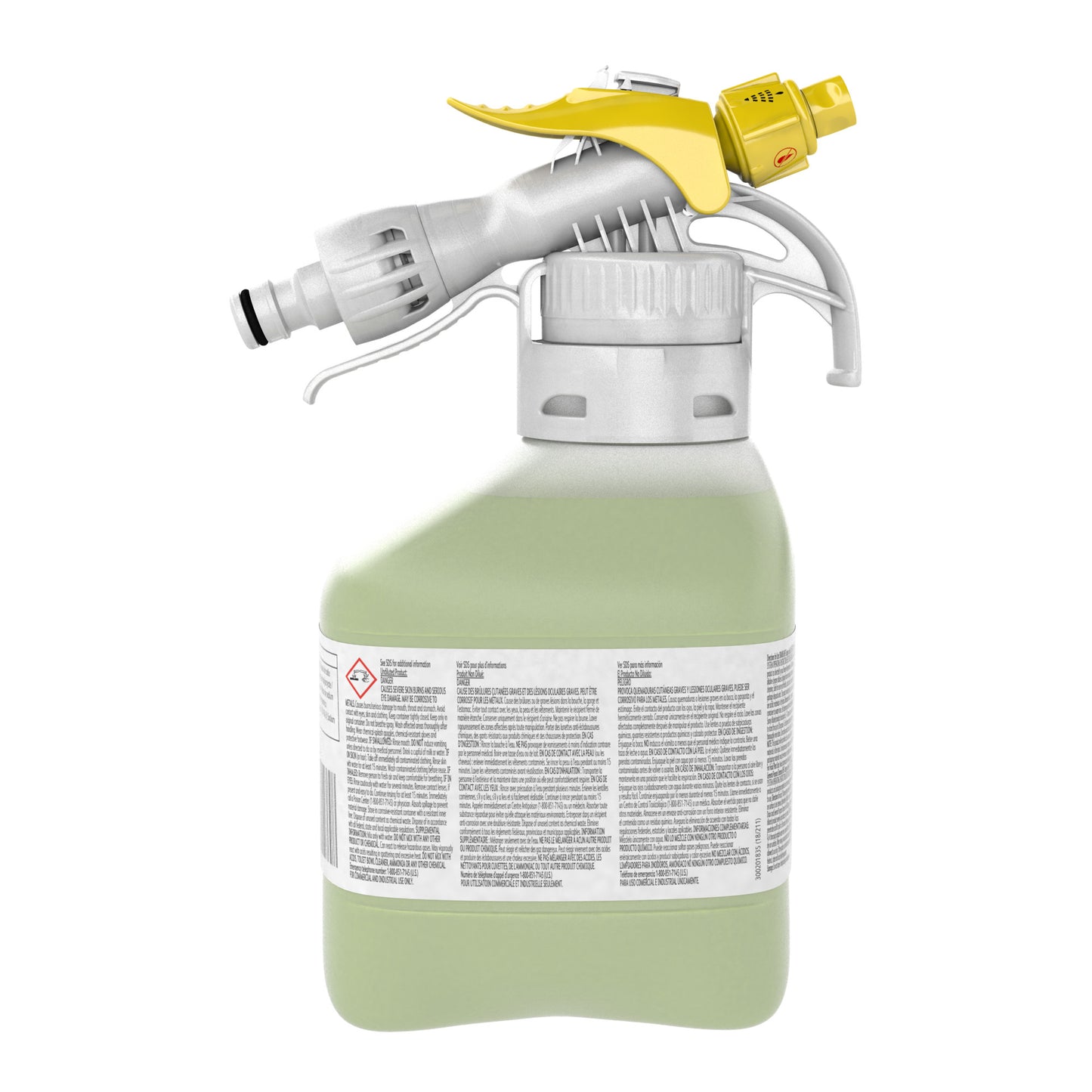 DIVERSEY Suma ElimineX D3.1 Foaming Drain & General Purpose Cleaner Chlorine 2x 1.5 L #94266308