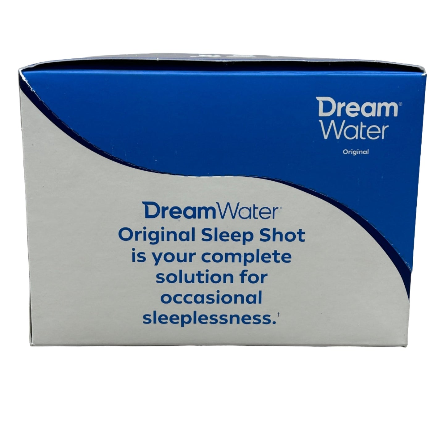 DREAM WATER Sleep and Relaxation Shot Case 12x ct. Snoozeberry Flavor 2.5 fl oz