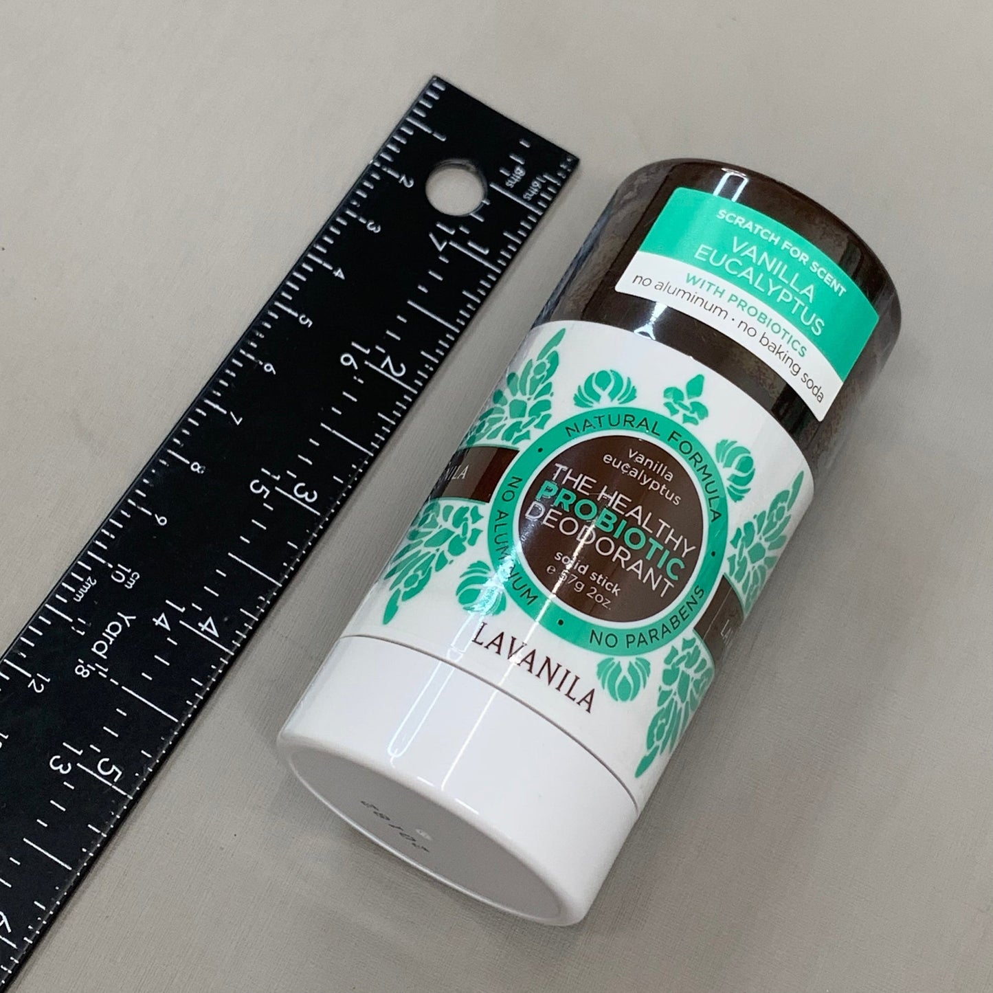 LAVANILA  The Healthy Deodorant Natural Vanilla Eucalyptus Solid Stick  Size: 2 oz