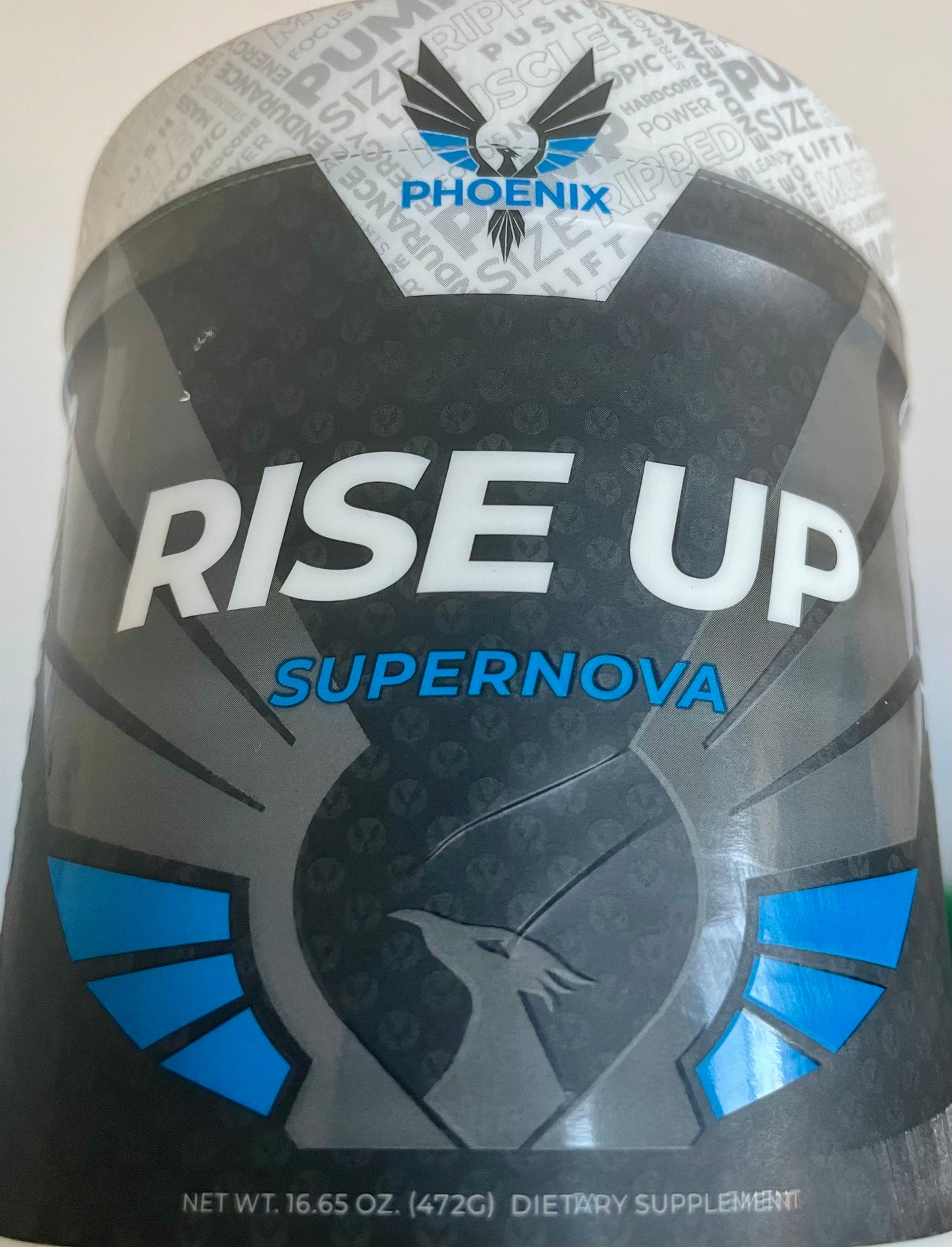 Phoenix Energy Pre-Workout Powder Rise Up 30 Servings 16.65 oz. Power Strength Endurance Energy Focus BB 10/25