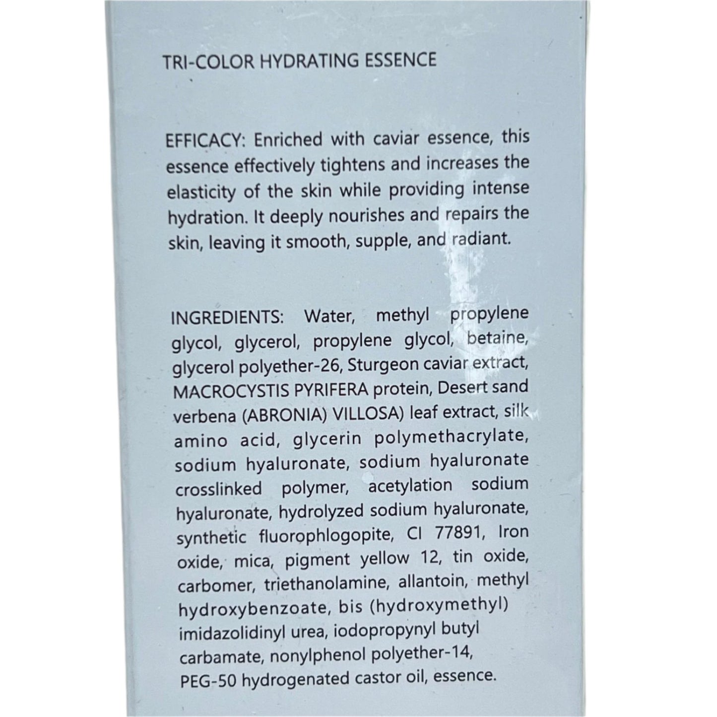 DI'MYOOR Caviar Frozen Age Tri-Color Hydrating Essence Moisturizer, Anti-Aging Cosmetics 40g