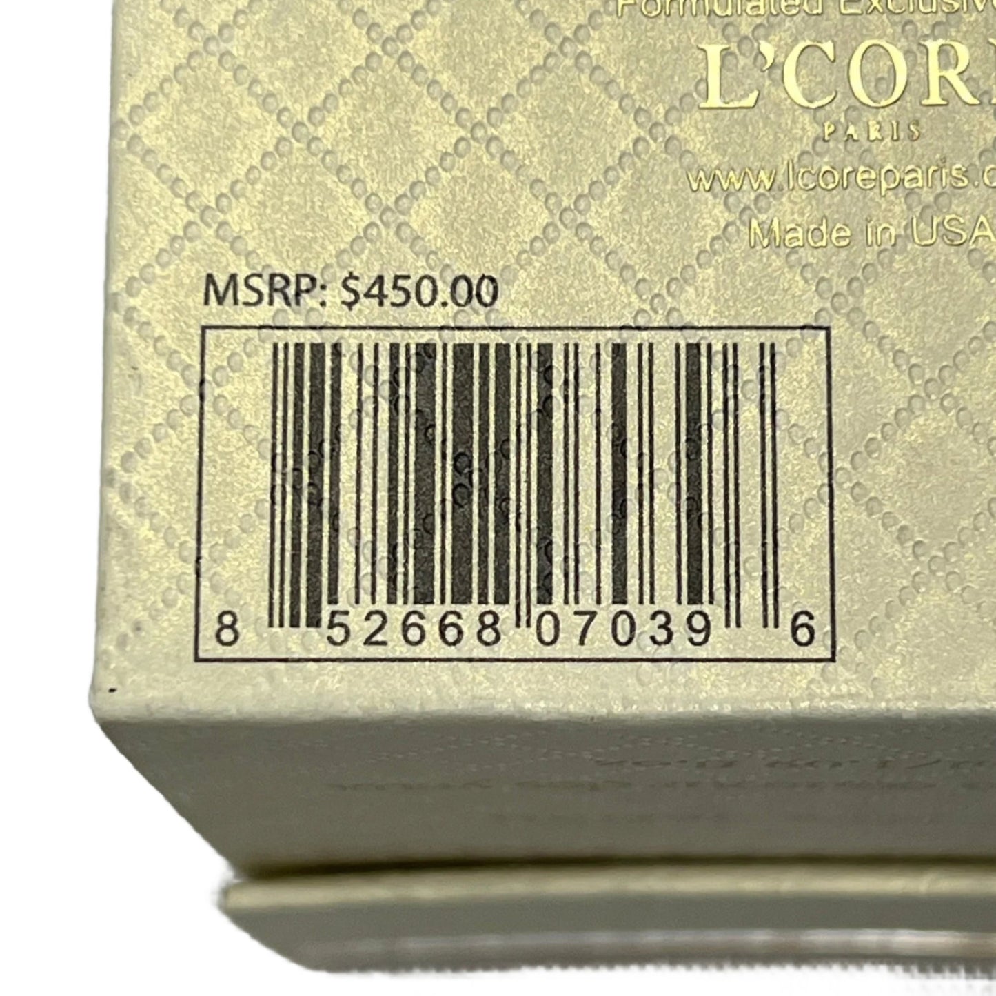 L'CORE Paris 24K Gold Hyaluronic Acid Eye Serum - Hydrates Protects Reduces Fine Lines Wrinkles Dark Circles - CLOSEOUT