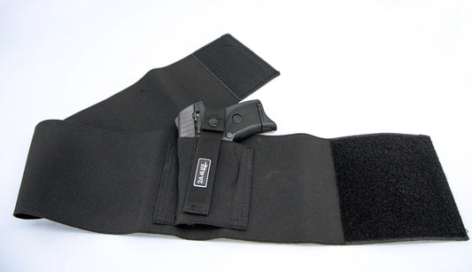 Tactical Belly-Band Holster - Universal Comfort fit - Concealed Carry Belt Accessory