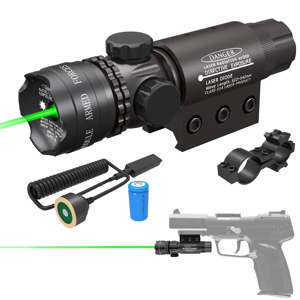 Tactical Mount Laser Green