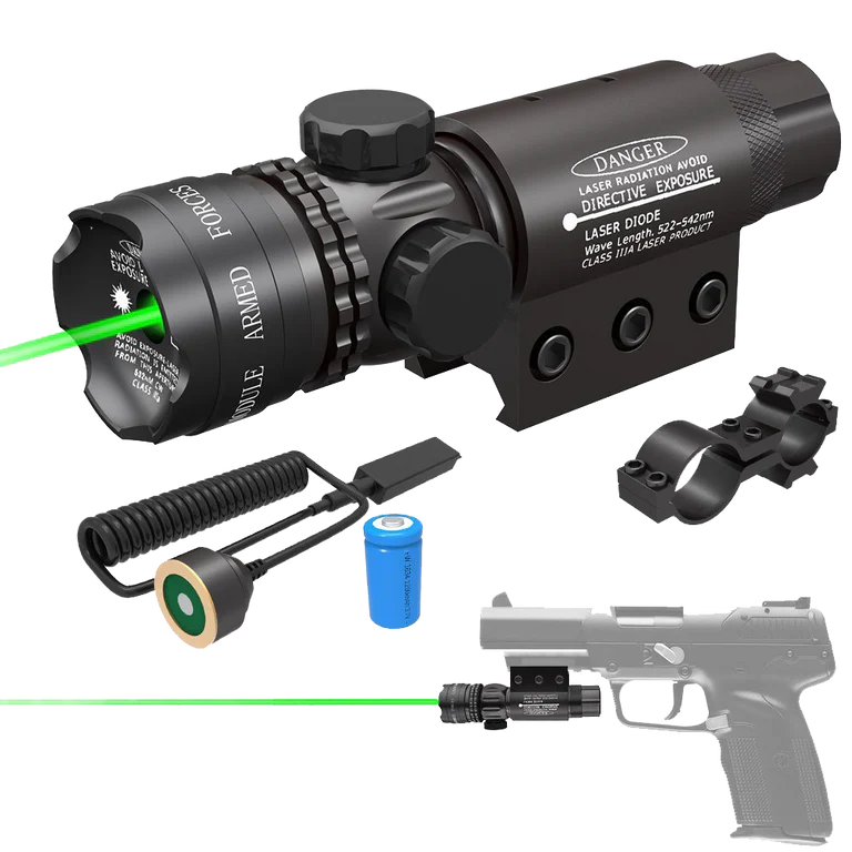 Tactical Mount Laser Green