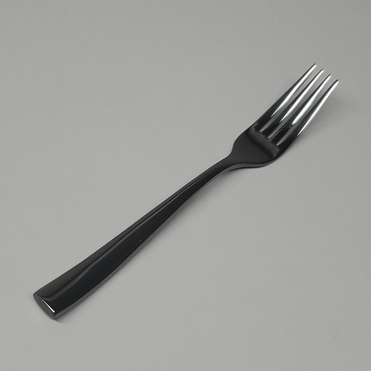 WORLD TABLEWARE - Aspect Salad Fork 12 Pcs. Master's Gauge, Extra Heavy Weight Stainless Steel Size: 7-1/8" Dark Gunmetal PVD Finish