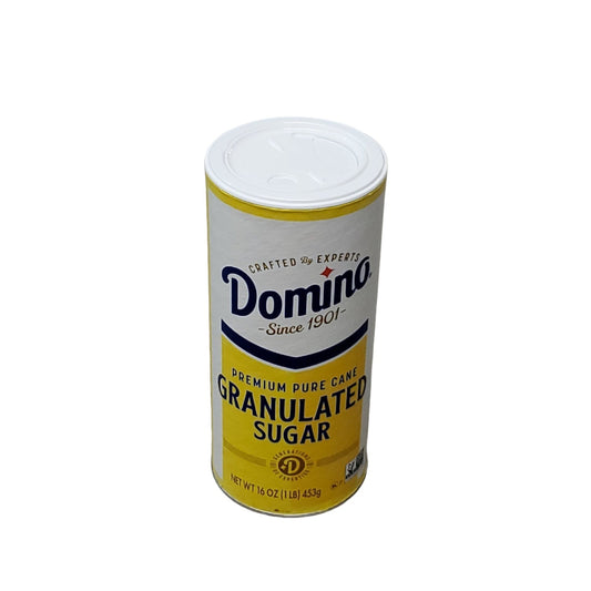 DOMINO Premium Pure Cane Granulated Sugar 1 lb Shelf Stable (as-is)