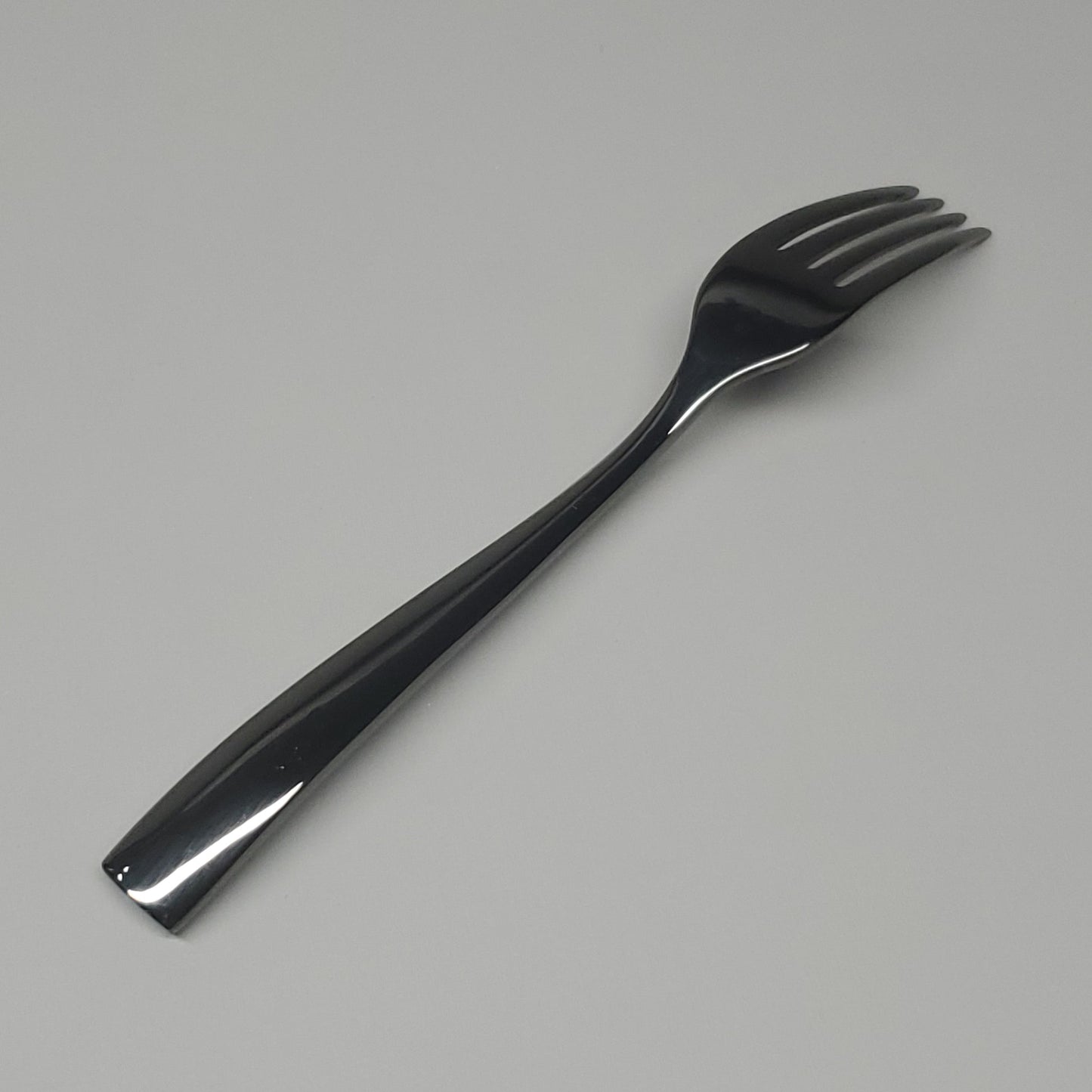 WORLD TABLEWARE - Aspect Salad Fork 12 Pcs. Master's Gauge, Extra Heavy Weight Stainless Steel Size: 7-1/8" Dark Gunmetal PVD Finish