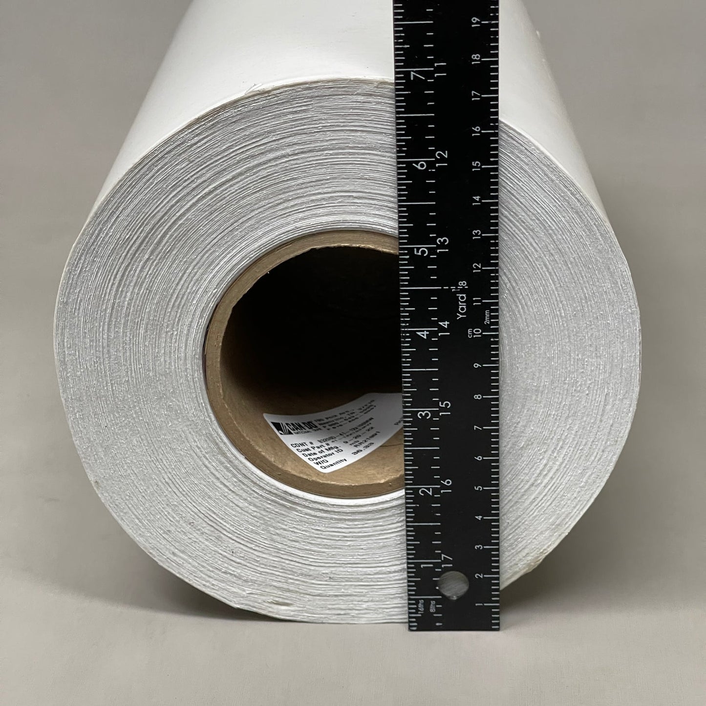 Bemis SewFree Adhesive Performance Clothing Construction Bonding Liner 12" X 100M X 4 Mil - 36.33 SQY / Roll Clear Model: 3206