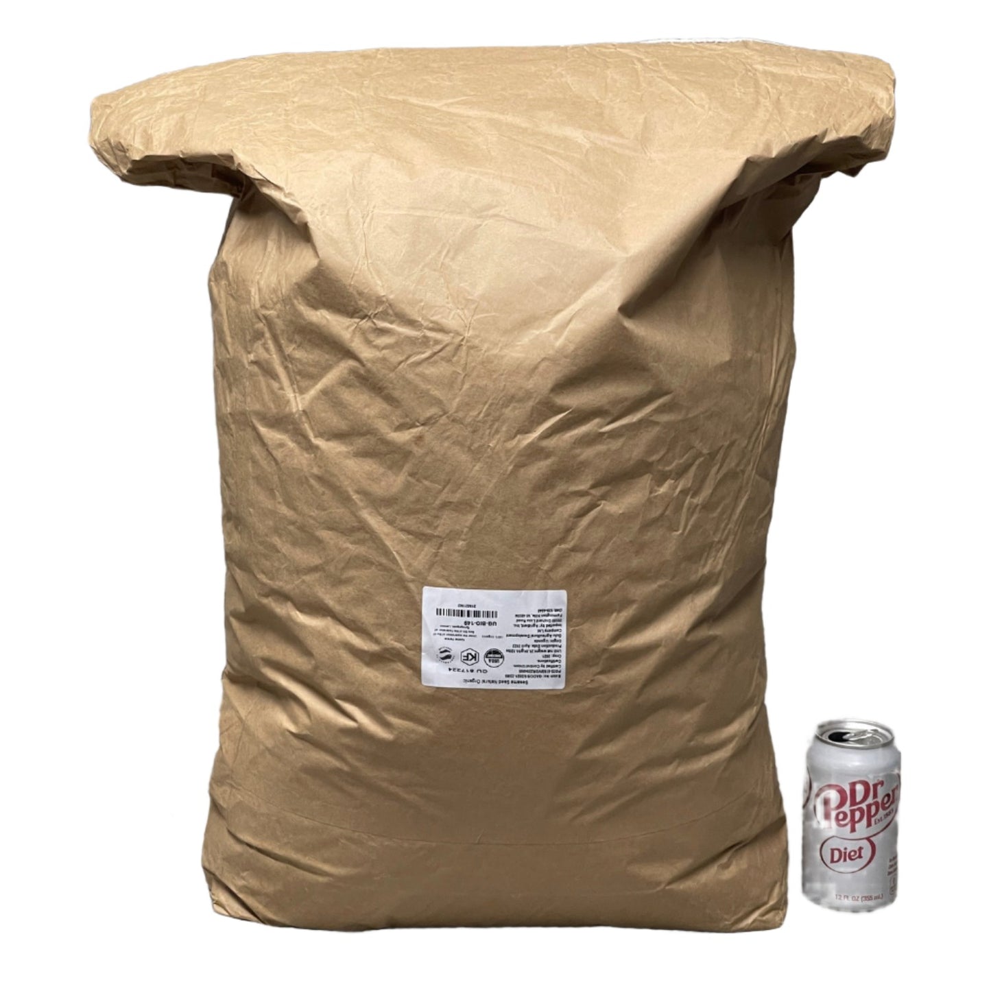 Gulu Natural Organic Sesame Seed BULK 55.12 lbs Shelf Stable (as-is)