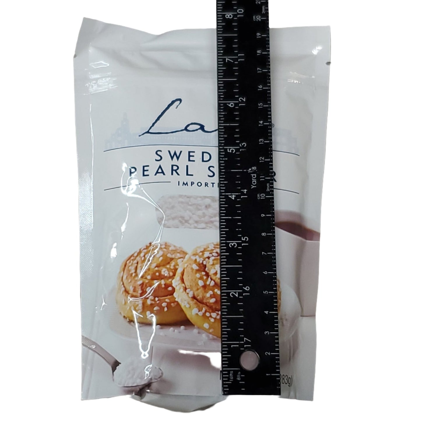LARS' OWN Swedish Pearl Sugar 10 oz/ ea.  6x/ case (60 total oz) Shelf Stable (as-is) Best By: 02/24
