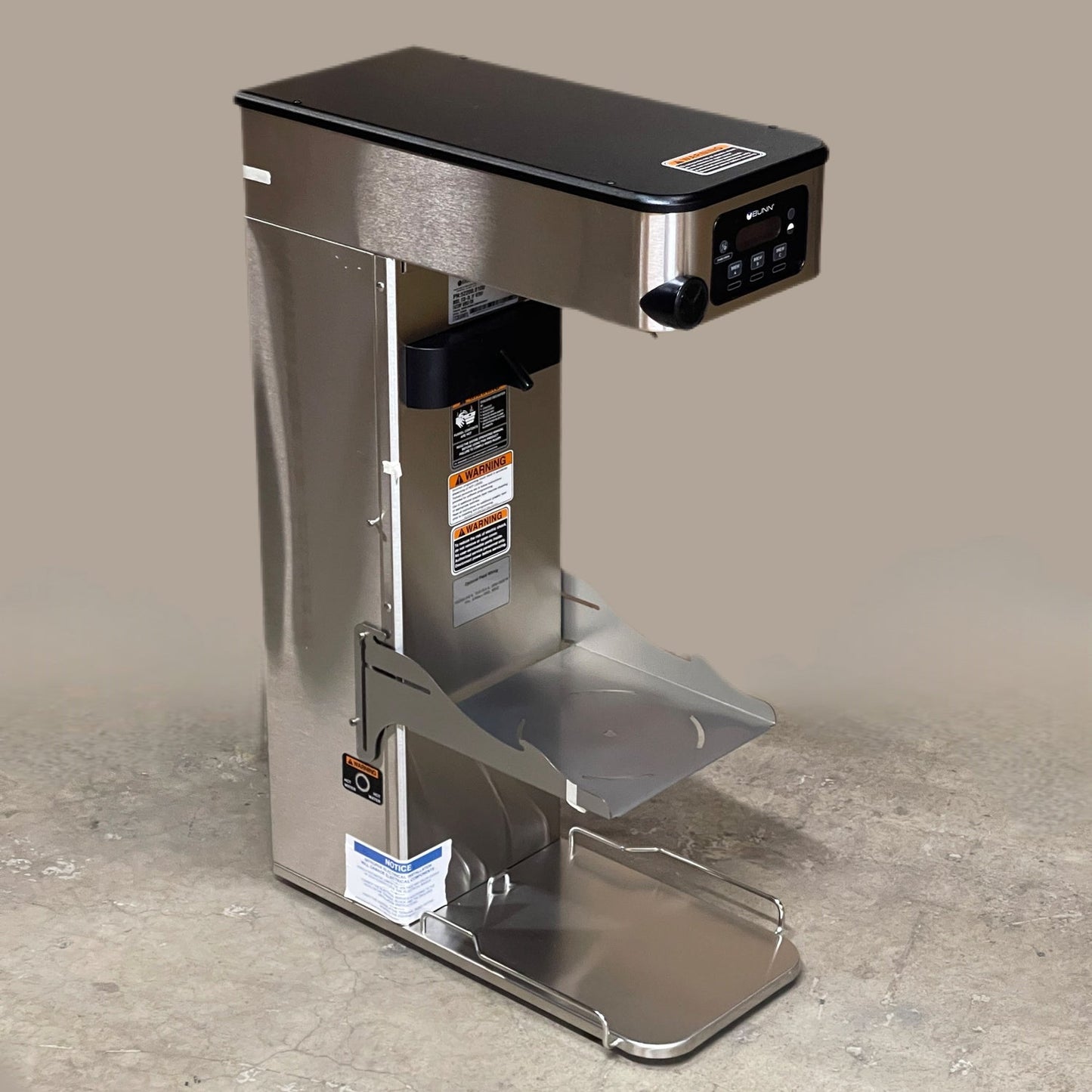 BUNN Infusion Series Tea & Coffee Brewer - Dual Volt, 29" W/Tray - Automatic High Volume Commercial Coffee Brewer - ITCB-DV 52200.0100
