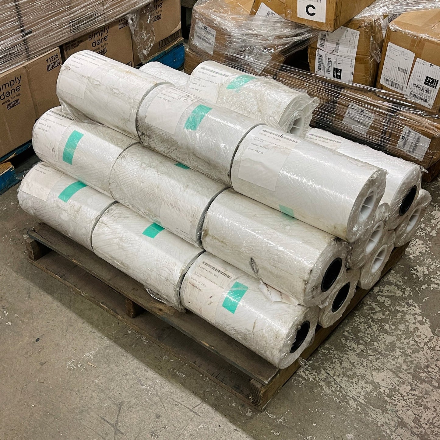 Bemis SewFree Adhesive Performance Clothing Construction Bonding Liner 12" X 100M X 4 Mil - 36.33 SQY / Roll Clear Model: 3206