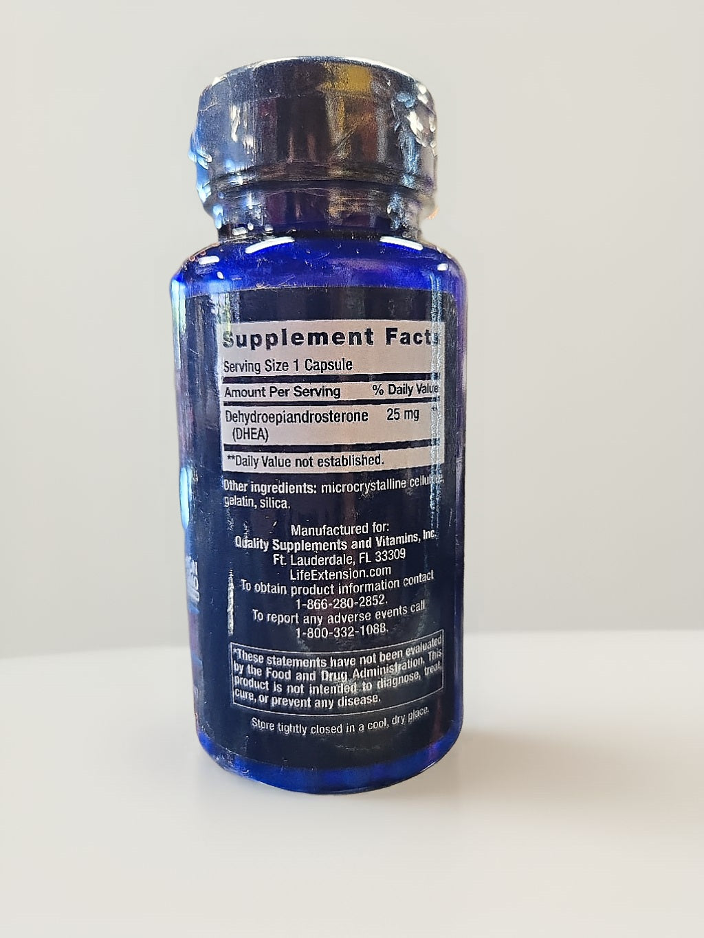 Life extension DHEA 25MG