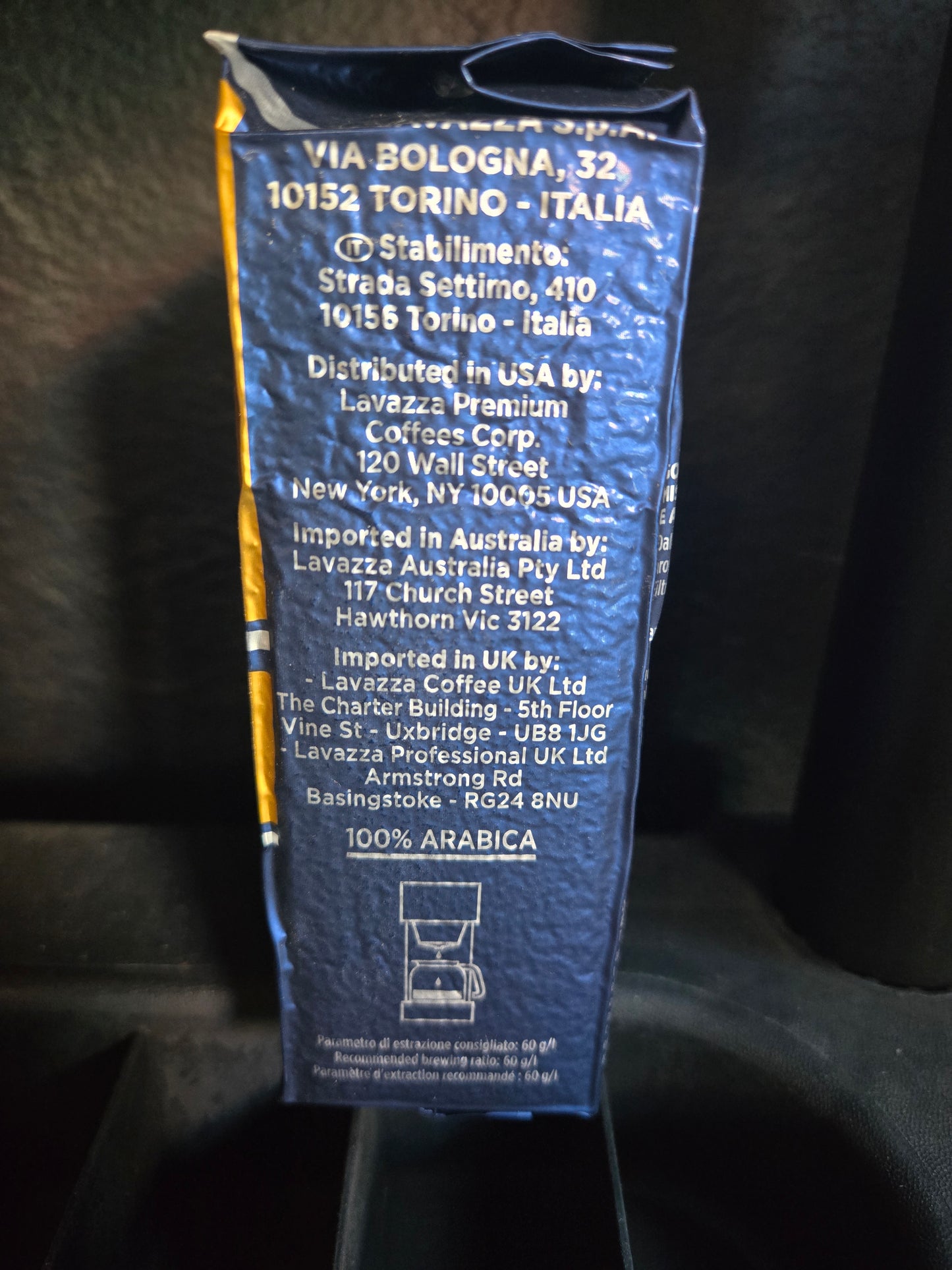 Lavazza Gold Ground 8oz Coffee