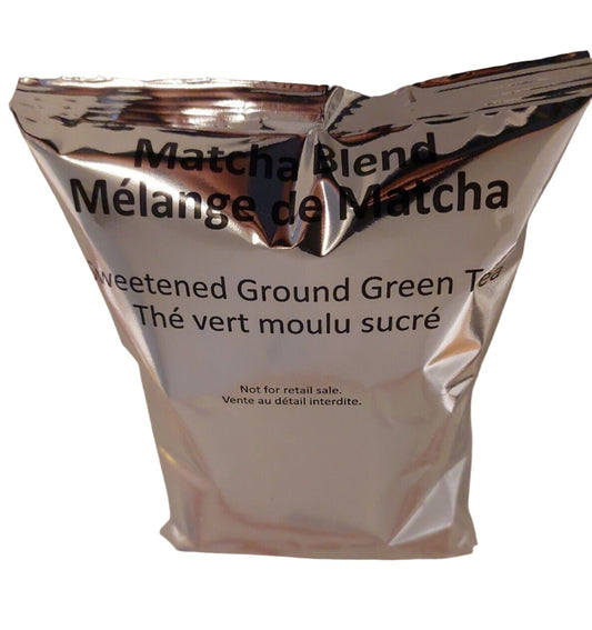 STARBUCKS Matcha Blend Sweetened Ground Green Tea 18 oz. Shelf Stable (as-is) Best By 03/25