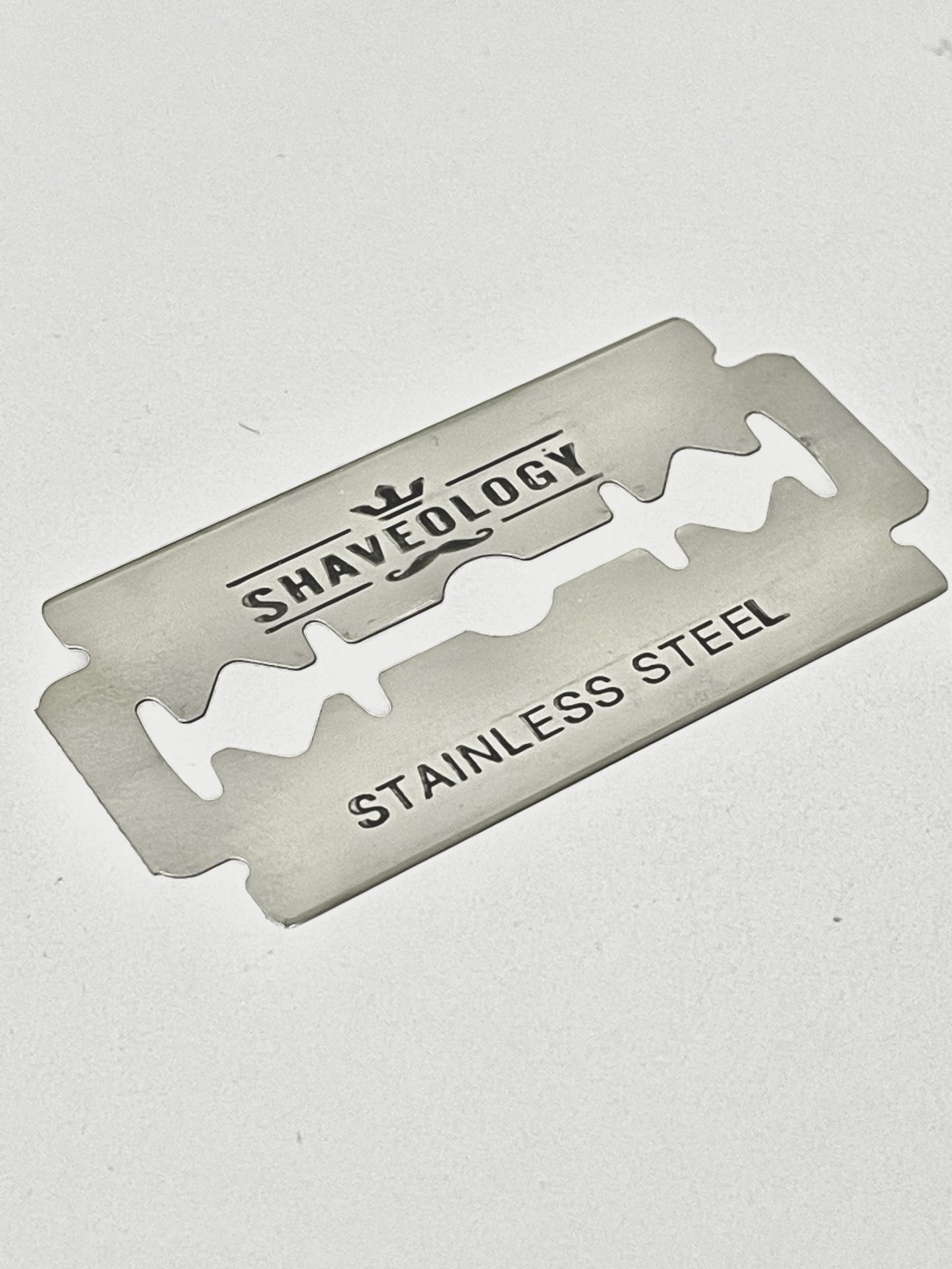 THE BACKUP BLADES - Platinum Double Edge Razors, Shaveology, Swedish Steel Safety Razor Blades Refill, 100x ct. Pack